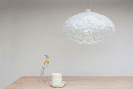 Airy Pendant Light Collection is inspired by organic nature of the clouds